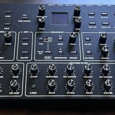 Sequential Prophet Rev2 Desktop 8-Voice - 2018-Present - Black with Wood Sides (incl. Decksaver) image 2