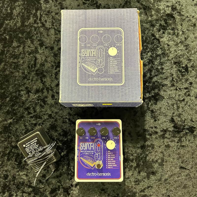 Electro-Harmonix Synth9 Synthesizer Machine w/ Box & Power Supply