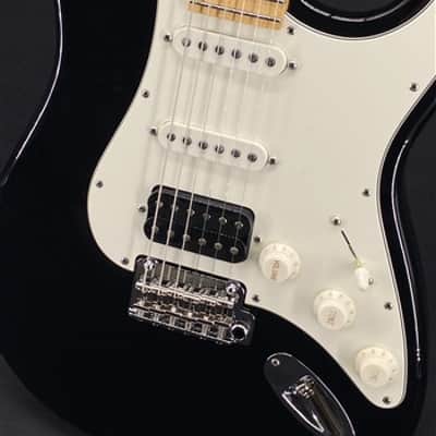 Open Box Demo Suhr Classic S in Black with HSS Pickup Configuration and Maple Fretboard image 2