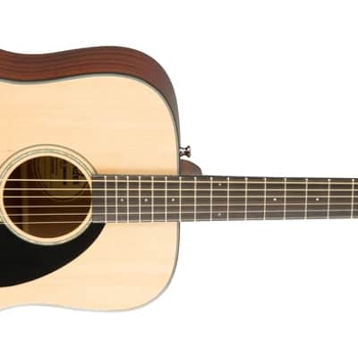 Fender Classic Design CD-60S Dreadnought Natural Acoustic Guitar image 3
