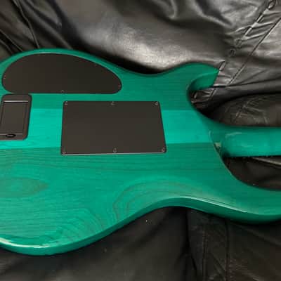 Carvin DC400C in Translucent Green Teal Quilt **Stunning!** image 14