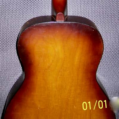1970 Harmony H150 33" Parlor Acoustic Guitar USA image 11