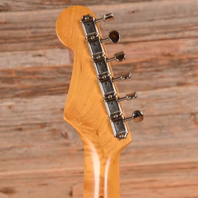 Fender ST-54 Stratocaster Reissue MIJ Neck with Unknown Body Cherry Sunburst image 7