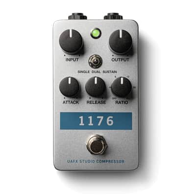 Universal Audio UAFX 1176 | Studio Compressor Pedal. New with Full Warranty!