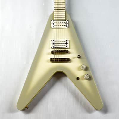 Epiphone Brendon Small Signature "Snow Falcon" Flying V - Snow Burst image 1