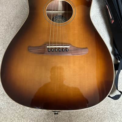 Fender California Traditional Series Malibu Classic 2021 - Aged Cognac Burst image 3