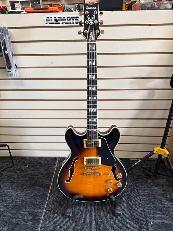 Ibanez JSM10-VYS John Scofield Signature 2014 - Present - Vintage Yellow Sunburst image 1