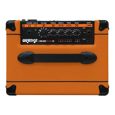 Orange Crush Bass 25W Bass Guitar Combo Amp, Orange image 4