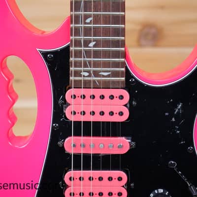 Ibanez JEMJR SP-PK Steve Vai Signature - Pink image 4