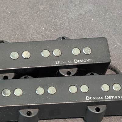 Duncan Design Jazz bass pickup set 2000s - Black image 1