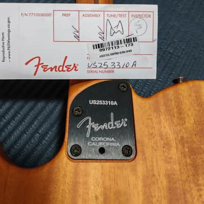 2025 Fender American Acoustasonic Telecaster Kuniyoshi Collection Geisha - FENDER EXPERIENCE 2025 Tokyo Flagship Exclusive Limited Edition image 14