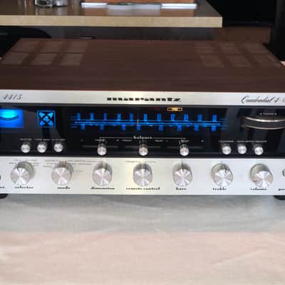 Stunning Rare 1973 Marantz 4415 Quadradial Receiver Silverface Quadraphonic Stereo Serviced & LED's image 1