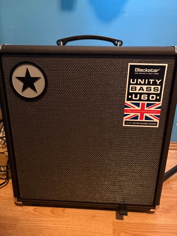 Blackstar Unity Series U60 60-Watt 1x10" Bass Guitar Combo 2018 - Present - Black image 1