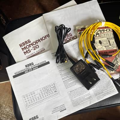 Korg MS-20 Mini Semi-modular Analog Synthesizer w/ bag image 12