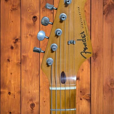 Fender American Vintage 57 Stratocaster 1990 - Black image 2