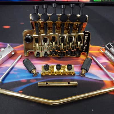 Floyd Rose Original Style Tremolo System FRT - 1000 Gold | Locking Nut Included | DHL Express Delivery Included | image 11