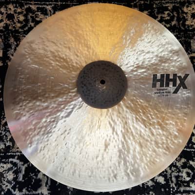 Sabian 20" HHX Complex Medium Ride Cymbal - Natural image 1