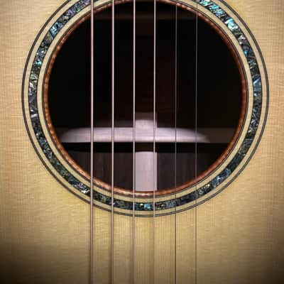 2007 R. Taylor Style 1 Swiss Alpine Spruce/ Beautiful Straight Grain Cocobolo/ Flame Koa Binding image 10
