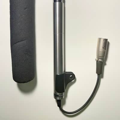 Panasonic WV-MC31 Electret Condenser Directional Microphone Vintage WV-MC31 80s - silver image 1