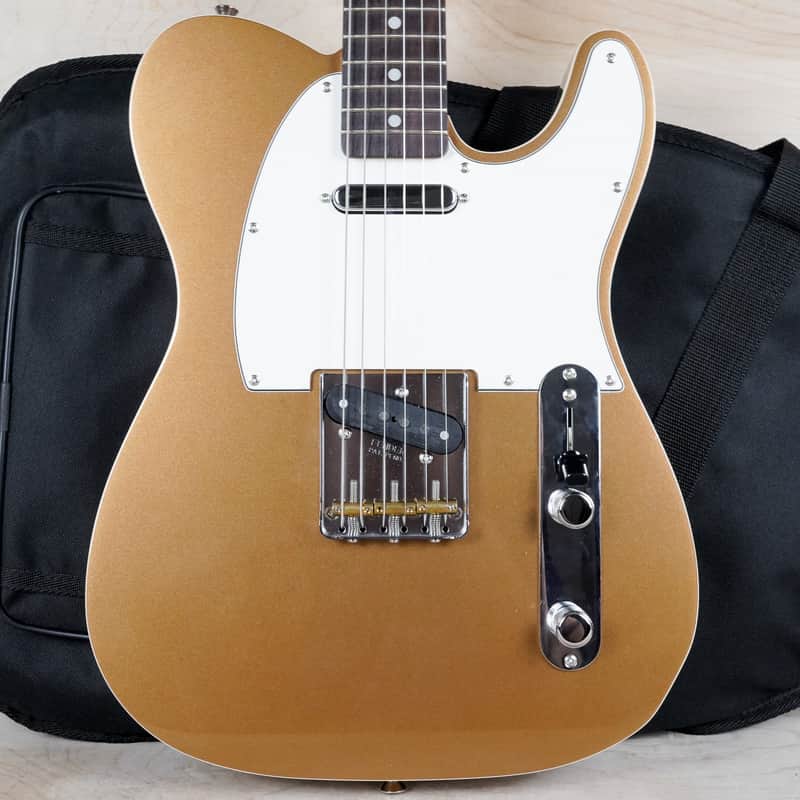 Fender JV Modified '60s Custom Telecaster MIJ 2022 Firemist Gold w/ Bag
