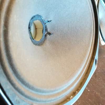 SET Carbonneau 6x9 Jensen 3" Tweeter Speaker ALNICO 69J11 DRIVER Guitar 8 OHMS 10 watt 1967 Silver image 6