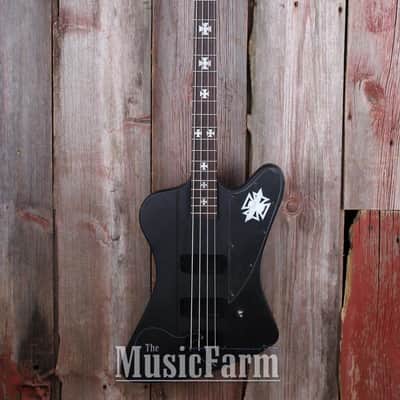 Epiphone Nikki Sixx Blackbird 4 String Bass Electric Guitar w Opti Grab Device image 1