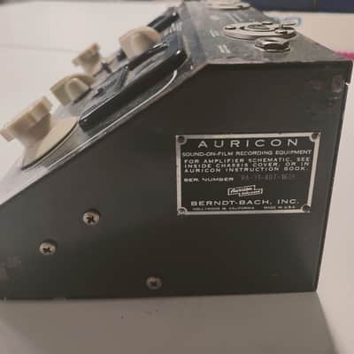 Auricon Sound On Film Recording Amplifier 1940's Brown image 2