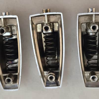 Five Used Ludwig 2243-1,2,3 Large Lugs w/ Slotted Screws image 8