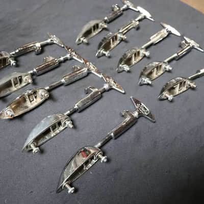 Deri Bass Drum Lugs, T Rods & Claws 10pk Vintage 1960's #1 image 1
