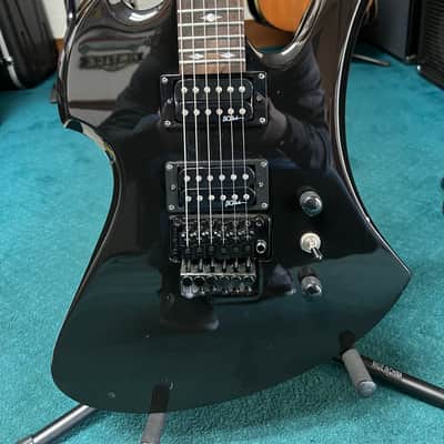 B.C. Rich Mockingbird MGFRBK Black with Floyd Rose image 4