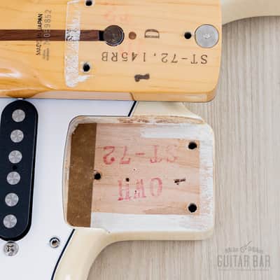 1995 Fender Ritchie Blackmore Stratocaster ST72-145RB Olympic White, Near-Mint, Japan MIJ image 18