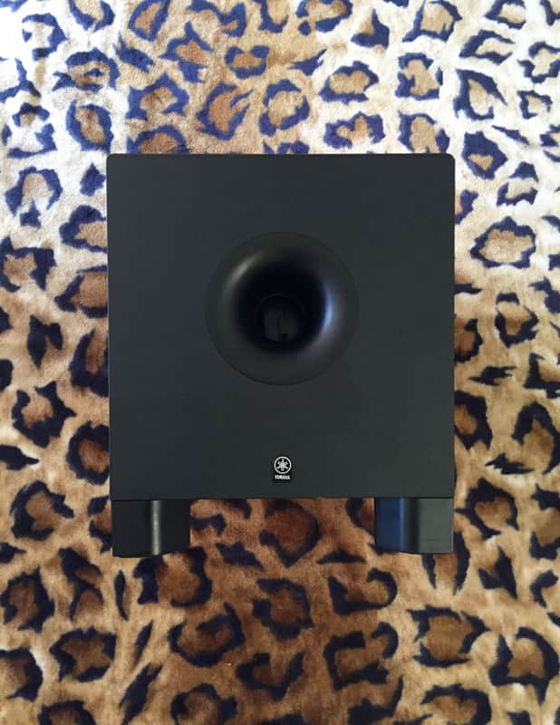 Yamaha HS10W Powered 120W 8" Studio Subwoofer image 1
