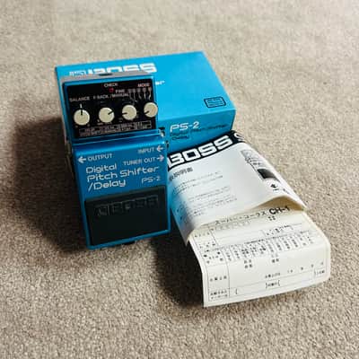 Boss PS-2 Digital Pitch Shifter Delay | Reverb