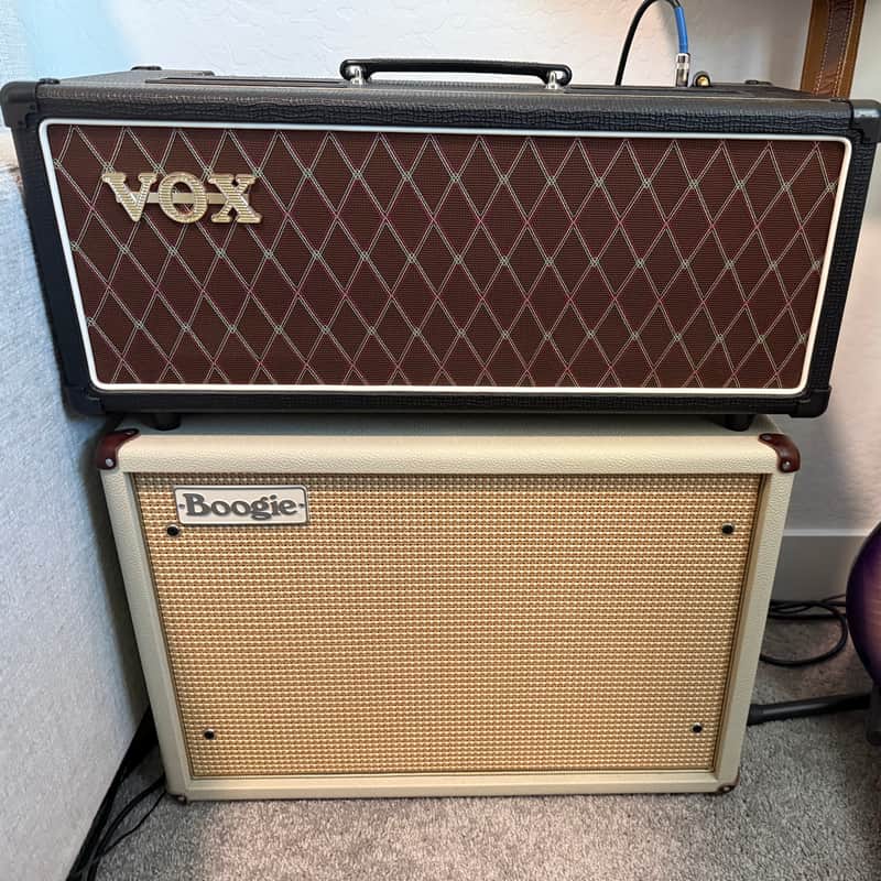 Vox AC15CH Custom 2-Channel 15-Watt Guitar Amp Head 2016 - 2019 - Black image 1