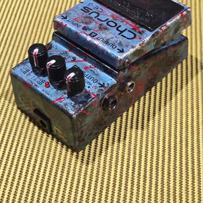 Boss CE-3 Chorus (Green Label) 1984 - 1988 - Blue image 3