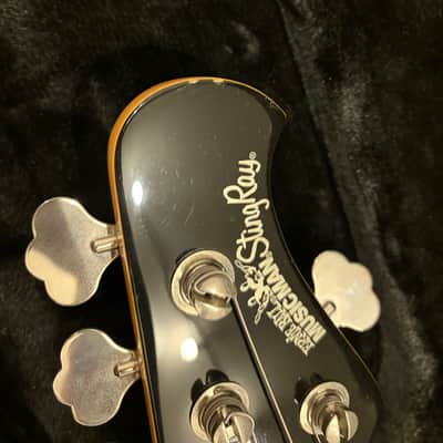 Ernie Ball Music Man StingRay 4 Kanda Shokai 60th Anniversary Limited 1 of 30 Ebony Board Black 2007 image 15