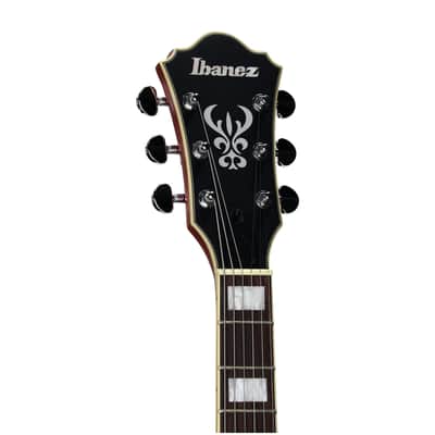Ibanez AS73 Artcore Semi-Hollow Electric Guitar, Transparent Tangerine Flat image 7