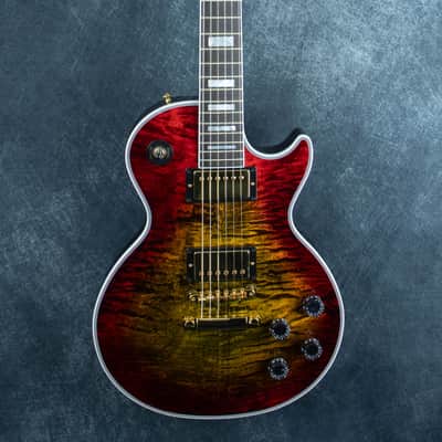 Gibson Custom Les Paul Axcess Custom Figured Top Bengal Burst CS600424 image 3