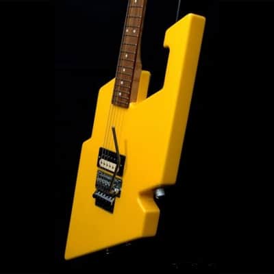 Wayne Charvel Hydra Tax Cab Yellow image 5