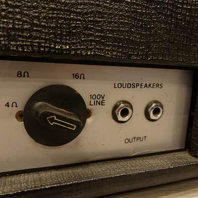Sound City 120 PA 1976 Black Tolex image 5