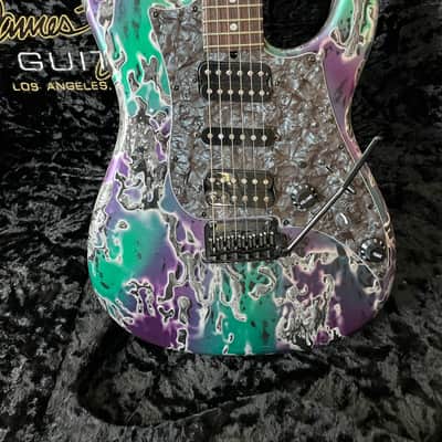 James Tyler USA Studio Elite HD in Alien Guano w/ Matching Painted Neck & Headstock 2020 Alien Guano image 2
