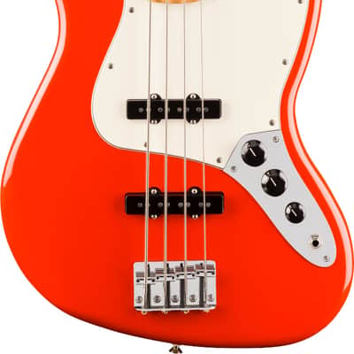 Fender Player II Jazz Bass MP Coral Red image 2