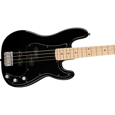 Squier Affinity Series Precision Bass PJ MN Black - 4-String Electric Bass image 2