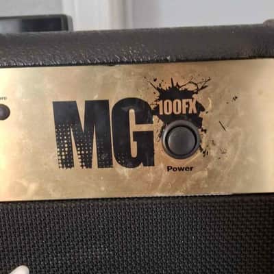 Marshall MG MG100HFX 2-Channel 100-Watt Solid State Guitar Amp Head 2009 - 2012 - Black image 3
