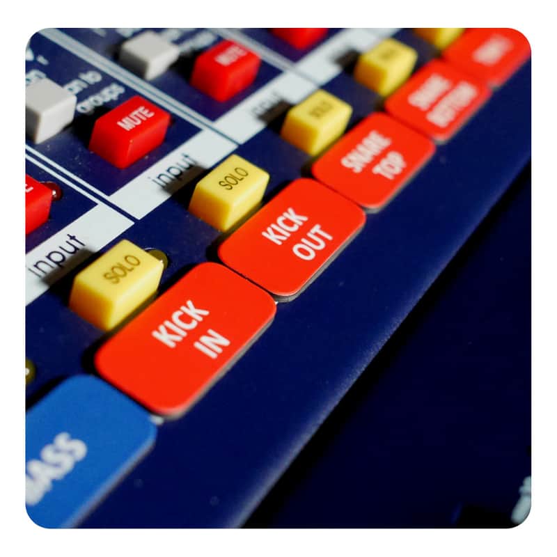 Magnetic Labels for Midas Venice F-Series / U-Series mixers image 1