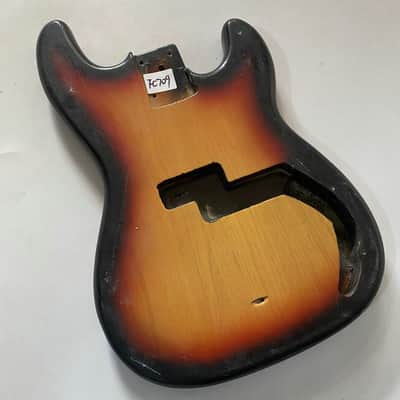Alder Veneer Top 4 String Precision Bass Style Basswood Body image 1