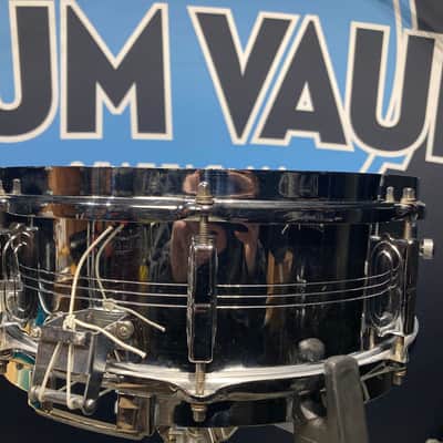 Leedy - 5x14" No. 391 Shelley Manne, Broadway Snare Drum 1963–1966 - Chrome over Brass image 16