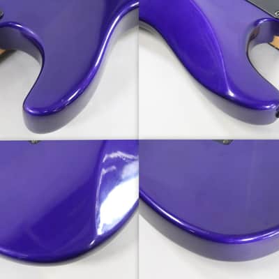 Squier Contemporary Stratocaster HSS with Floyd Rose 1989 Metallic Purple image 18