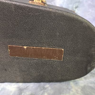Vintage RARE 1960's Vox Tornado Typhoon Country Western Folk 12 Hard Shell Guitar Case image 2