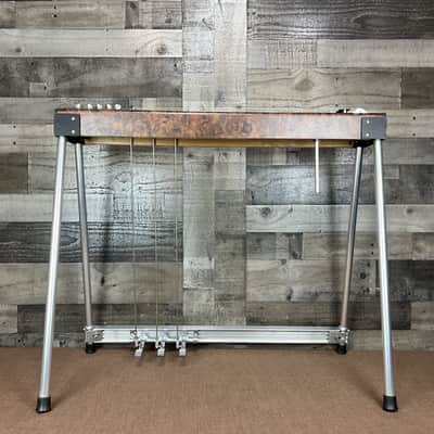 Sho-Bud Maverick 10 String 3 Pedal 1 Knee Lever Pedal Steel W/Bench + Volume Pedal image 6